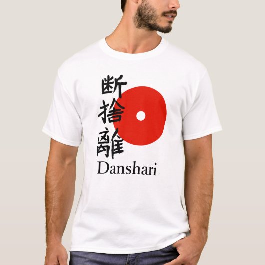 Danshari – De Kunst van Loslaten T-shirt (Voorkant)