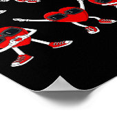 Dansharten Dance Challenge Valentijnsdag Boys Poster (Hoek)