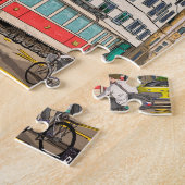 DansHouse Prague Czech Republic Whimsical Art Legpuzzel (Zijkant)