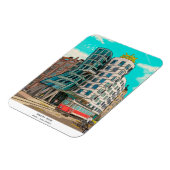 DansHouse Prague Czech Republic Whimsical Art Magneet (Linkerzijde)