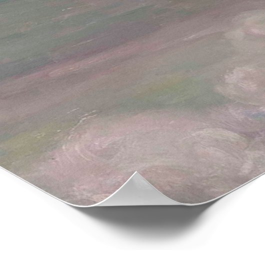 Dansing van de Nymfen en Cupid door Édouard Bisson Poster (Hoek)