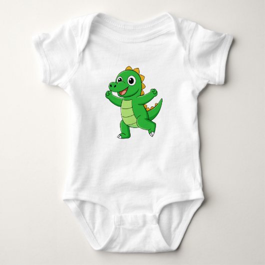 Dansingsalligator Romper (Voorkant)