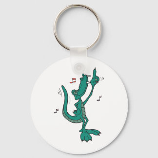 Dansingsalligator Sleutelhanger