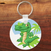 Dansingsalligator Sleutelhanger (Voorkant)