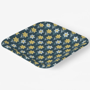 Dansingsdaffodil Papieren Bordje