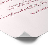 Dansingsfeet Teenslippers Weddenschappen Poster (Hoek)