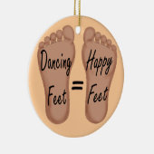 Dansingskosten zijn fijn keramisch ornament (Rechts)