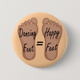 Dansingskosten zijn fijn ronde button 5,7 cm
