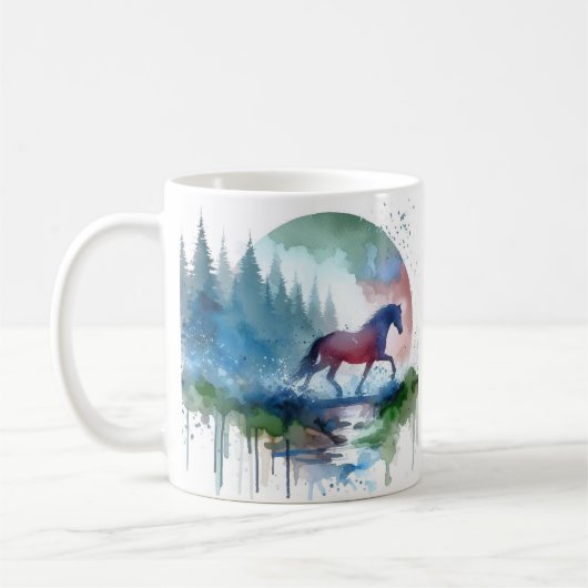 Dansj in het hart van het bos koffiemok (Links)