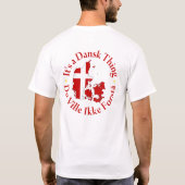 Dansk [Denemarken] Dding T-shirt (Achterkant)