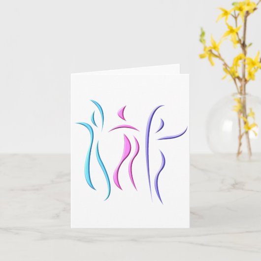 Danskaarten Kaart (Gele Bloem)