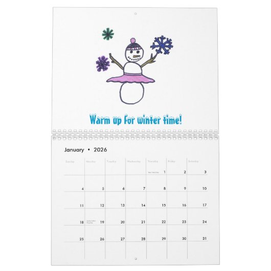 Danskalender 2025 kalender (Jan 2026)