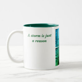 danskans tweekleurige koffiemok