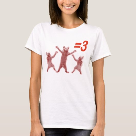 danskatten = 3 t-shirt (Voorkant)