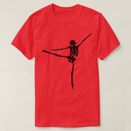 Danskelet - Ballet Dance T-Shirt (Design voorkant)