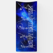 Danskeleton Halloween Party Dance Party chic Spandoek (Verticaal)