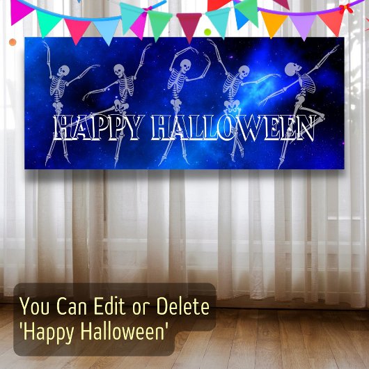Danskeleton Halloween Party Dance Party chic Spandoek
