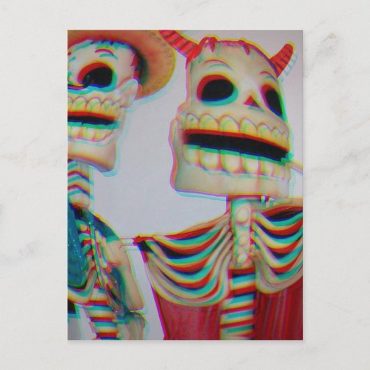 Danskeletten Briefkaart (Voorkant)