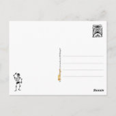 Danskeletten Briefkaart (Achterkant)
