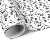 Danskeletten Cadeaupapier (Rol Hoek)