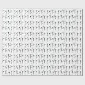 Danskeletten Cadeaupapier (Vlak)