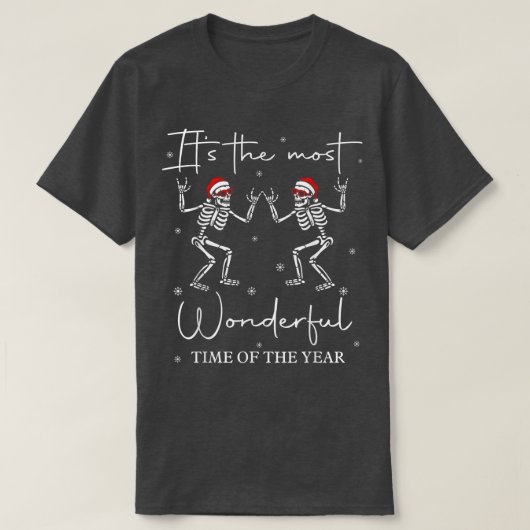 Danskeletten De meest fantastische tijd van het Ja T-shirt (Design voorkant)