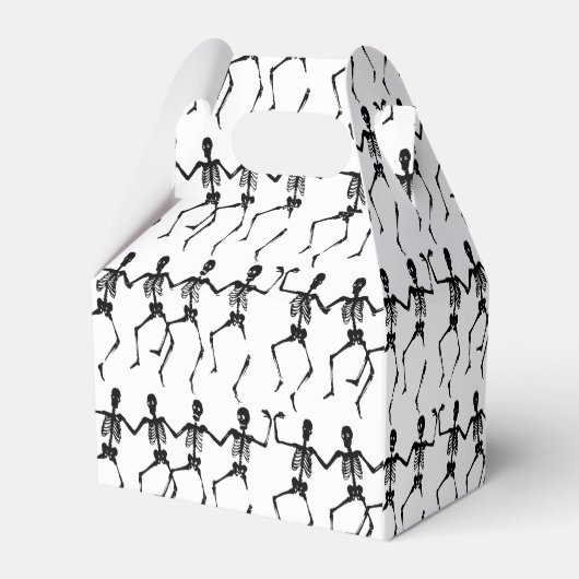 Danskeletten Halloween Bedankdoosjes (Achterkant)