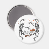 Danskeletten Halloween Magneet (Voorkant / Achterkant)