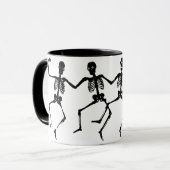 Danskeletten (Halloween) Mok (Voorkant links)