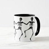 Danskeletten (Halloween) Mok (Voorkant rechts)