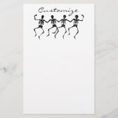 Danskeletten Halloween Thunder_Cove Briefpapier (Voorkant)