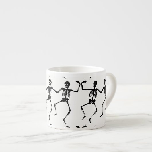 Danskeletten Halloween Thunder_Cove Espresso Kop (Voorkant rechts)