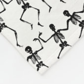 Danskeletten Halloween Thunder_Cove Fleece Deken (Hoek)