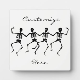 Danskeletten Halloween Thunder_Cove Fotoplaat