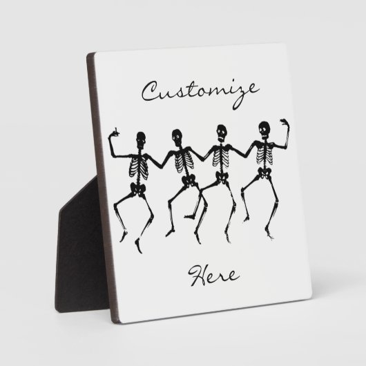 Danskeletten Halloween Thunder_Cove Fotoplaat (Voorkant)