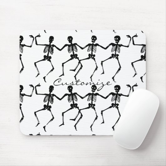 Danskeletten Halloween Thunder_Cove Muismat (Met muis)