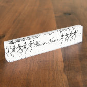 Danskeletten Halloween Thunder_Cove Naambordje (Zijkant)