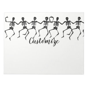 Danskeletten Halloween Thunder_Cove Notitieblok