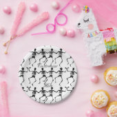 Danskeletten Halloween Thunder_Cove Papieren Bordje (Feest)