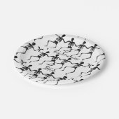 Danskeletten Halloween Thunder_Cove Papieren Bordje (Gekanteld)