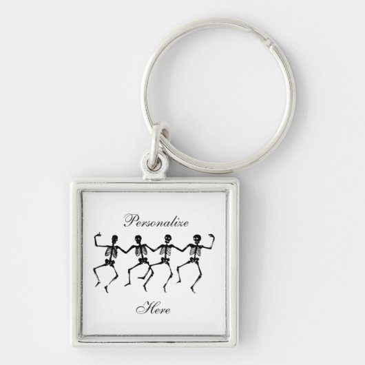 Danskeletten Halloween Thunder_Cove Sleutelhanger (Voorkant)