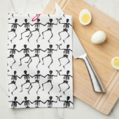 Danskeletten Halloween Thunder_Cove Theedoek (Quarter Fold)