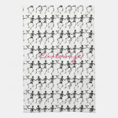 Danskeletten Halloween Thunder_Cove Theedoek (Verticaal)