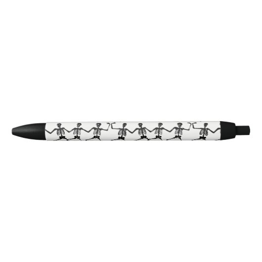Danskeletten Halloween Thunder_Cove Zwarte Inkt Pen (Voorkant)