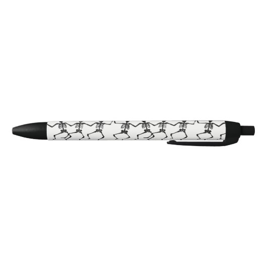 Danskeletten Halloween Thunder_Cove Zwarte Inkt Pen (Bodem)