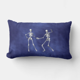 Danskeletten in Paarse Haze Lumbar Pillow Kussen
