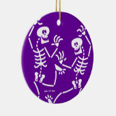 Danskeletten Keramisch Ornament (Rechts)