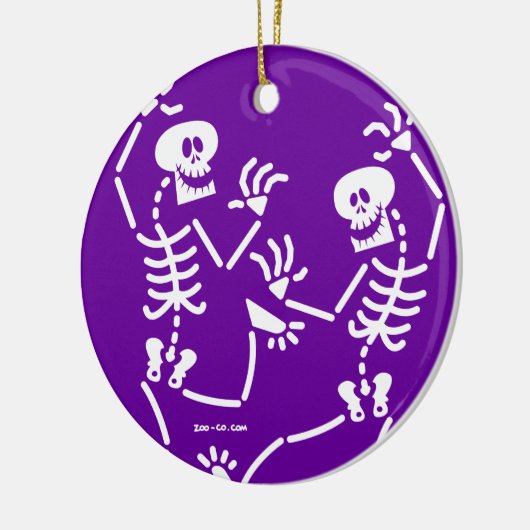 Danskeletten Keramisch Ornament (Links)