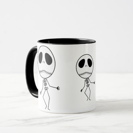 Danskeletten Mok (Voorkant links)