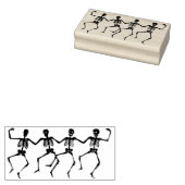 Danskeletten Rubberstempel (Gestempeld)